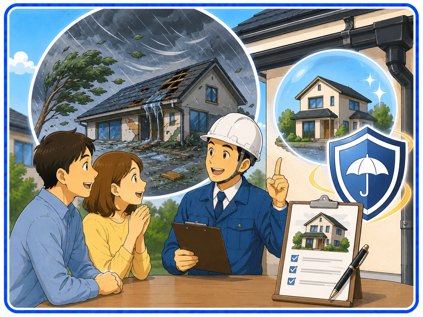 自然災害に伴う火災保険適用可能